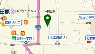 有限会社オザワの地図画像