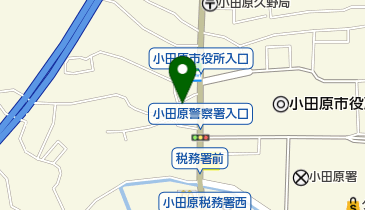 小田原荻窪キリスト教会の地図画像