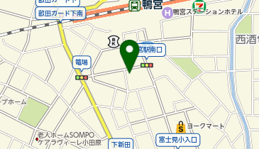 アリスクリーニング 南鴨宮店の地図画像