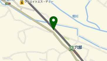 有限会社西村モータース穴部店の地図画像