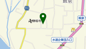 弥勒院の地図画像