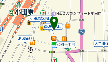 肉のプロショップ中川の地図画像