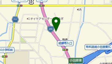 タックルベリー小田原店の地図画像