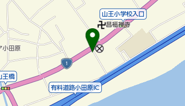 山王動物病院の地図画像