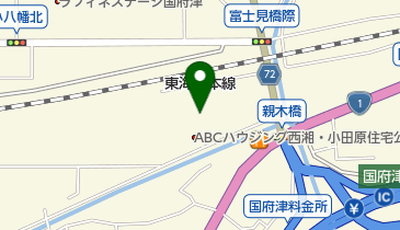 クミアイ化学工業小田原事業所の地図画像