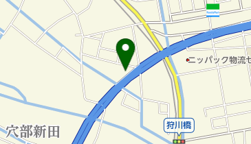 イケダ美容室の地図画像