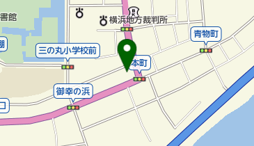 大山屋洋品店の地図画像