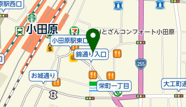 天野理容館の地図画像