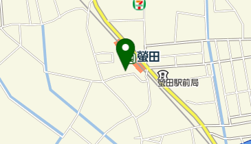 おしかわ理容室の地図画像