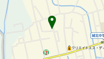 カマタ理容店の地図画像