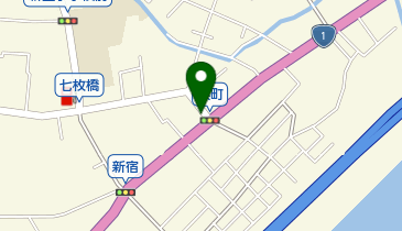 神谷理容館の地図画像