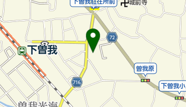 志村理容店の地図画像