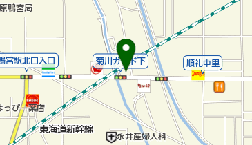 ヘアーデザインドーズの地図画像