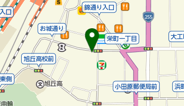 ステーキハウス優味の地図画像