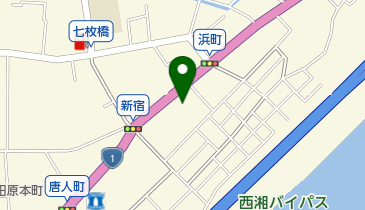 伊勢藤の地図画像