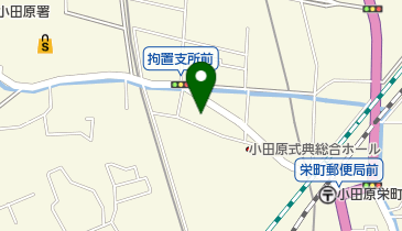 法務省 小田原拘置支所の地図画像