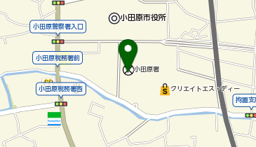 神奈川県出先機関 小田原合同庁舎の地図画像