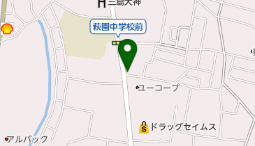 タカラベサイクルの地図画像