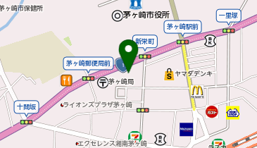 茅ケ崎市 勤労市民会館の地図画像