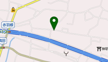 根本バレエ教室の地図画像