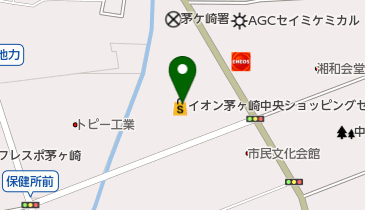 ザ・クロックハウス茅ケ崎店の地図画像