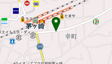 有限会社小川塗料店の地図画像