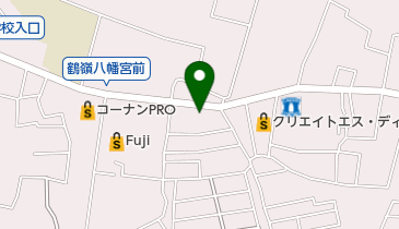 つるみね通り動物病院の地図画像