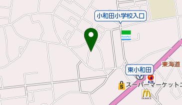 宮地動物病院の地図画像