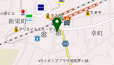 茅ケ崎不動産株式会社の地図画像