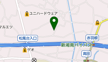 ペットサロンハリーズショップの地図画像