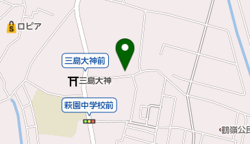 中丸屋米穀専門店の地図画像