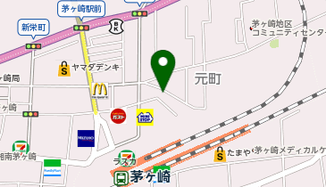 ピザーラ茅ヶ崎店の地図画像