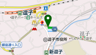 鰻進の地図画像