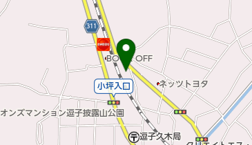 有限会社清田商店の地図画像