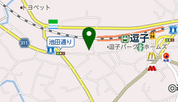 井本化粧品店の地図画像