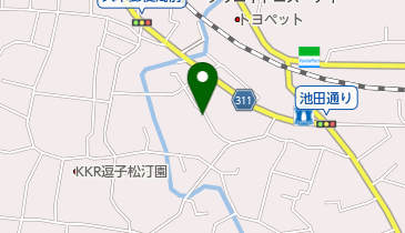 遊佐工務店の地図画像