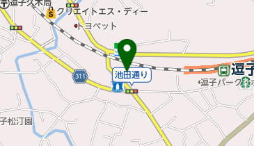 株式会社オートフランセ神奈川逗子店の地図画像