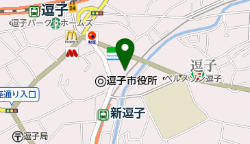 いけだ書店新逗子店の地図画像