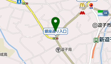 森岡食料品店の地図画像