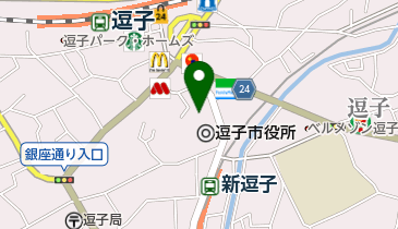 亀岡八幡宮社務所の地図画像