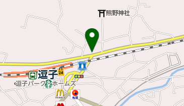 かおる美容室の地図画像