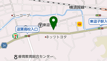 コートダジュール美容室の地図画像