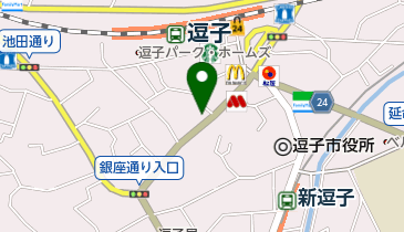 資生堂サナエ美容室逗子店の地図画像