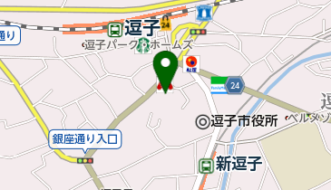 TBK美容室逗子店の地図画像