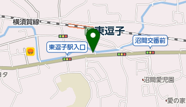 うめづ商会の地図画像