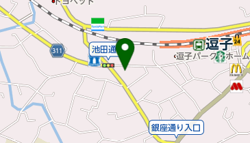 メガネのヤマザキの地図画像