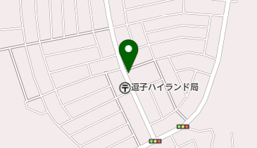 有限会社白十字薬局 ハイランド店の地図画像