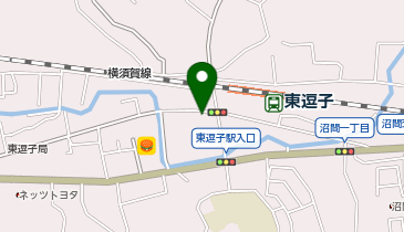 ヘアーサロンマコ東逗子店の地図画像