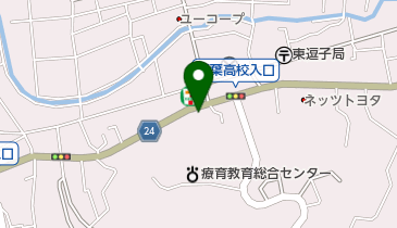 逗子市消防本部 逗子市消防団 第9分団詰所の地図画像