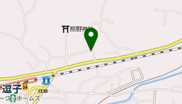 逗子市消防本部 逗子市消防団 第5分団詰所の地図画像